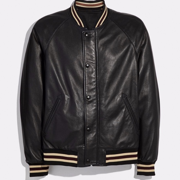 Coach leather jacket